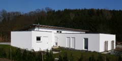 Modernes Einfamilien-Wohnhaus mit Pultdach in Bad Brückenau